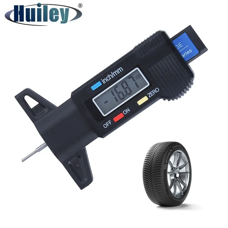 Digital Tire Depth Detection Ruler High Precision Depth Gauge 0-25mm Thickness Gauge LCD Screen Caliper Measure Car Tire Depth
Digital Tire Depth Detection Ruler High Precision Depth Gauge 0-25mm Thickness Gauge LCD Screen Caliper Measure Car Tire Depth