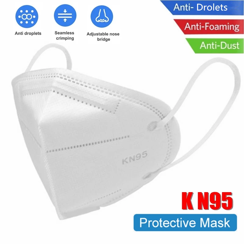 10 PCS KN95 NonWoven Masks Safety Antibacterial Face Masks Disposable Thickened soft elastic masks 95% Filtration mouth masks
10 PCS KN95 NonWoven Masks Safety Antibacterial Face Masks Disposable Thickened soft elastic masks 95% Filtration mouth masks