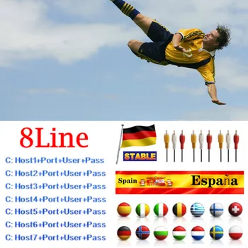 OSCAM Cline Germany Cccam Espa A for Europe CCCAM Espa A Spain Portugal Poland Stable for DVB-S2 Satellite Receiver Receptor
OSCAM Cline Germany Cccam Espa A for Europe CCCAM Espa A Spain Portugal Poland Stable for DVB-S2 Satellite Receiver Receptor