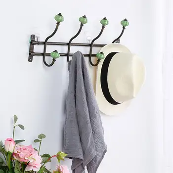 1Pc Iron Art Wall Mounted Coat Hat Hanger Stand Holder Rack Creative Wall Hanging Hooks for Coat Hat Handbag
1Pc Iron Art Wall Mounted Coat Hat Hanger Stand Holder Rack Creative Wall Hanging Hooks for Coat Hat Handbag
