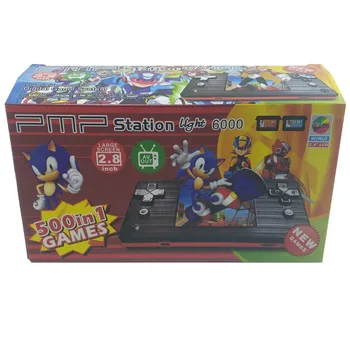 New PMP 6000 handheld game console TFT color screen 500 built-in game portable 2.8 inch children retro game console game console
New PMP 6000 handheld game console TFT color screen 500 built-in game portable 2.8 inch children retro game console game console