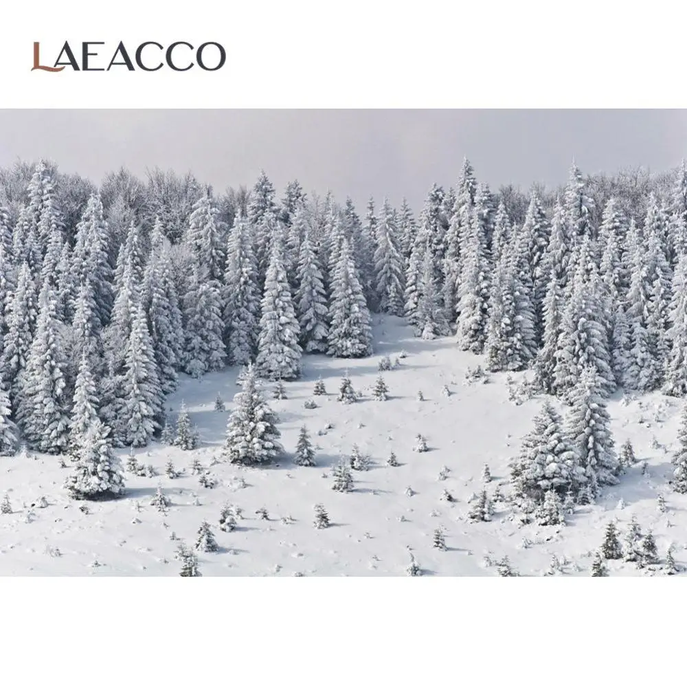 Laeacco Photography Backdrop Forest Tree Pine Winter Snow Party Decor Natural View Scenic Photo Background Photocall Photostudio
Laeacco Photography Backdrop Forest Tree Pine Winter Snow Party Decor Natural View Scenic Photo Background Photocall Photostudio