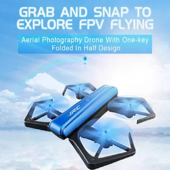 Mini RC Drone Foldable Quadcopter Drone with WIFI FPV 720P HD Camera Support APP Control Headless Mode G-sensor Altitude Hold
Mini RC Drone Foldable Quadcopter Drone with WIFI FPV 720P HD Camera Support APP Control Headless Mode G-sensor Altitude Hold