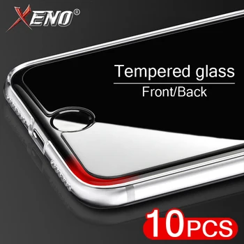 10Pcs/Lot 9H Tempered Glass For iPhone XS Max XR 11 Pro Front/Back Screen Protector On iPhone 7 8 Plus X 6 5 Protective Glass
10Pcs/Lot 9H Tempered Glass For iPhone XS Max XR 11 Pro Front/Back Screen Protector On iPhone 7 8 Plus X 6 5 Protective Glass