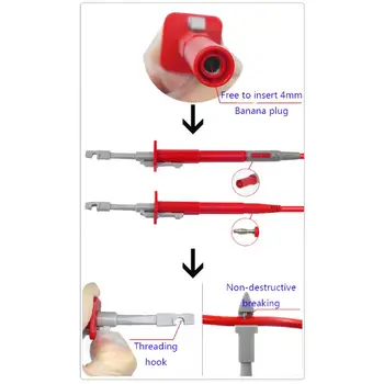 Hot 1 Pc Safety Test Clip Insulation Piercing Probes For Car Circuit Detection Diagnostic Tool Piercing Alligator Probes
Hot 1 Pc Safety Test Clip Insulation Piercing Probes For Car Circuit Detection Diagnostic Tool Piercing Alligator Probes