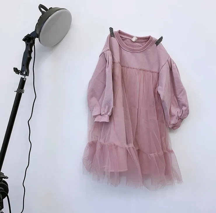 2019 Korean Style Girls Patchwork Dress Fashion Autumn Cotton Mesh Girls Dresses 2-7t PQ362
2019 Korean Style Girls Patchwork Dress Fashion Autumn Cotton Mesh Girls Dresses 2-7t PQ362
