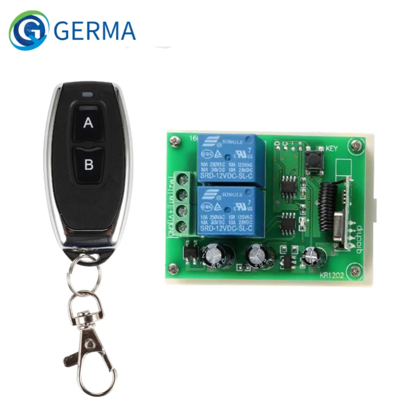 Универсальный беспроводной пульт дистанционного управления GERMA 433 МГц 250 В 110 220 2