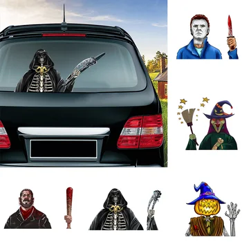 Halloween Car Decoration Hollow Tricky Wiper Sticker Removeable Car Rear Windshield Wiper Sticker
Halloween Car Decoration Hollow Tricky Wiper Sticker Removeable Car Rear Windshield Wiper Sticker