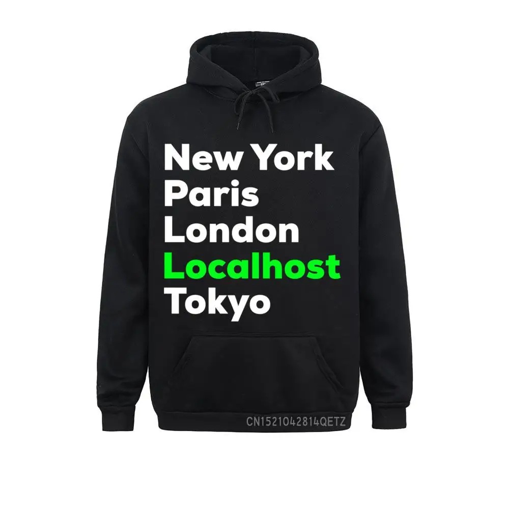 2021 Men's Sweatshirts Funny Hacker Cybersecurity Pentester Unisex Localhost Pullover Hoodie Geek Hoodies Fall Long Sleeve | Мужская