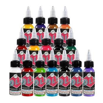 16 bottle DLD Tattoo Ink 30ml 1oz (16 colors) Tattoo Pigment kit for Lining and Shading
16 bottle DLD Tattoo Ink 30ml 1oz (16 colors) Tattoo Pigment kit for Lining and Shading