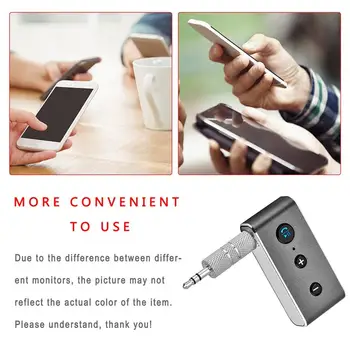 1 pcs Wireless receiver V4.2 mobile phone Wireless player car MP3 Wireless music receiver Audio Adapter
1 pcs Wireless receiver V4.2 mobile phone Wireless player car MP3 Wireless music receiver Audio Adapter