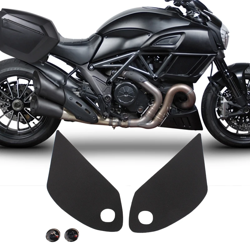 

For Ducati Diavel1200 2011-2018 Diavel 1200 821 Motorcycle Stickers AntiSlip Tank Traction Pad Fuel Grip Side Decal
