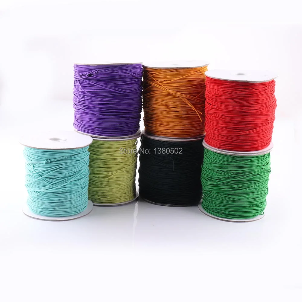 20 yards elastic rope cord 1.0mm colorful elastic draws tring nylon round stretch rope cord bead jewelry bracelet making diy
20 yards elastic rope cord 1.0mm colorful elastic draws tring nylon round stretch rope cord bead jewelry bracelet making diy