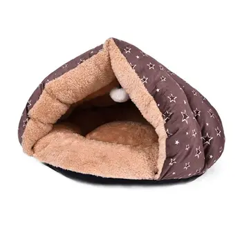 Pentagram Printed Triangle Cat Litter Warming Pet House Cave Nest Sleeping Bed
Pentagram Printed Triangle Cat Litter Warming Pet House Cave Nest Sleeping Bed
