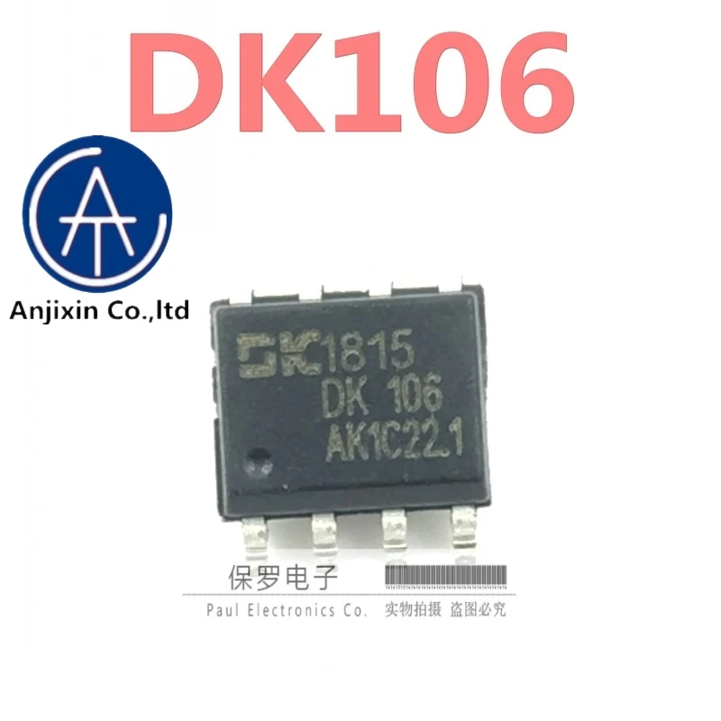 10 шт. 100% оригинальная новая управления питанием IC DK106 лапками углублением SOP-8 светодиодный индикатор питания драйвера контроллера действительный ассортимент товаров
10 шт. 100% оригинальная новая управления питанием IC DK106 лапками углублением SOP-8 светодиодный индикатор питания драйвера контроллера действительный ассортимент товаров