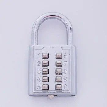 Practical Boutique Anti-theft Button Combination Padlock Digit Push Password Lock Zinc Alloy Security Lock Suitcase Luggage Code
Practical Boutique Anti-theft Button Combination Padlock Digit Push Password Lock Zinc Alloy Security Lock Suitcase Luggage Code