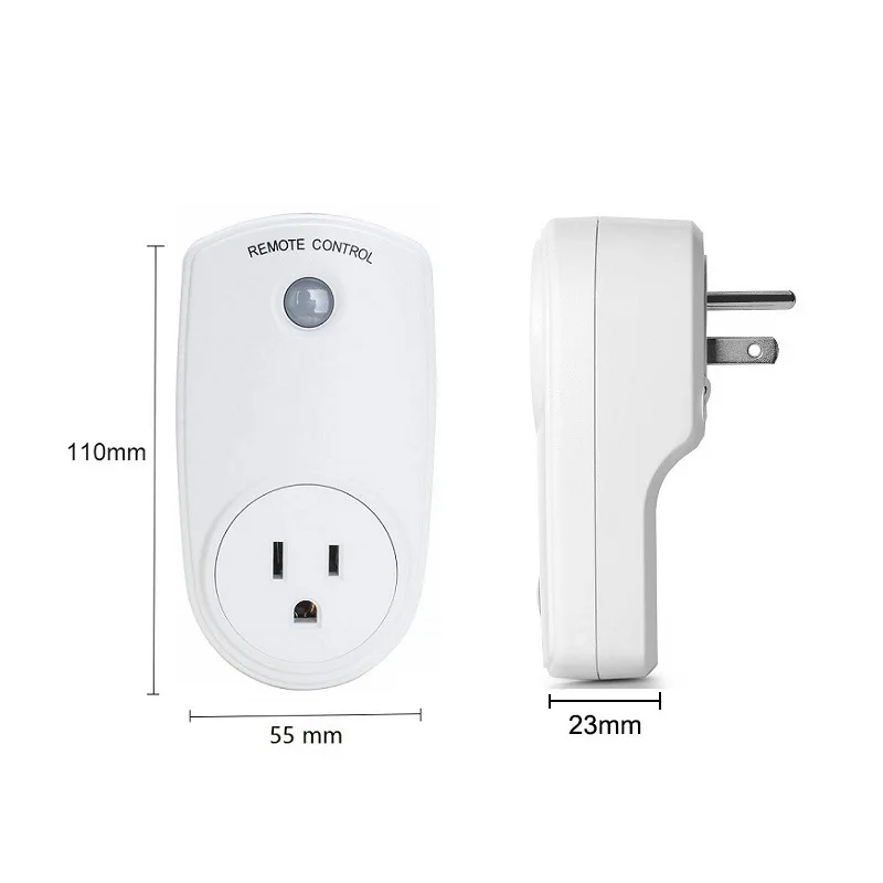 For Smart Socket Wireless Remote Control Power Outlet 433Mhz Wireless Light Switch Plug Smart Home Mains Plug for Broadlink Rm P
For Smart Socket Wireless Remote Control Power Outlet 433Mhz Wireless Light Switch Plug Smart Home Mains Plug for Broadlink Rm P