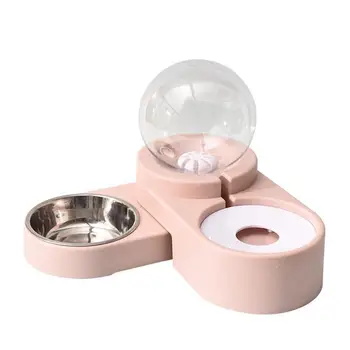 Pet Tableware Spherical Double Bowl Automatic Feeding Non-wet Mouth Food Bowl for Dog and Cat
Pet Tableware Spherical Double Bowl Automatic Feeding Non-wet Mouth Food Bowl for Dog and Cat