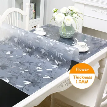 Withme Soft Glass Tablecloth Transparent Silicone Liquid Glass on the Table Cloth Cover PVC Waterproof Tablecloth Flower Pattern
Withme Soft Glass Tablecloth Transparent Silicone Liquid Glass on the Table Cloth Cover PVC Waterproof Tablecloth Flower Pattern