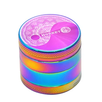 HONRET Aluminum Smoking Herb Grinder 40MM 4 Layer Spice Rainbow Color Tobacco Grinder Sharp Diamond Teeth Crusher
HONRET Aluminum Smoking Herb Grinder 40MM 4 Layer Spice Rainbow Color Tobacco Grinder Sharp Diamond Teeth Crusher
