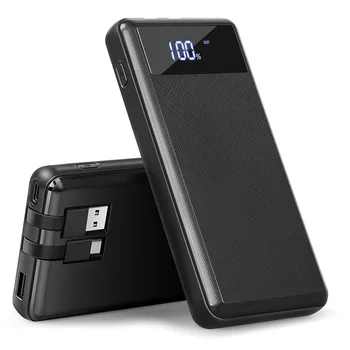 2019 NEW Power Bank 20000mAh LED Display With Cable Power Bank 2.1A Fast Phone Charger For iPhone 11 X Xiaomi Huawei Poverbank
2019 NEW Power Bank 20000mAh LED Display With Cable Power Bank 2.1A Fast Phone Charger For iPhone 11 X Xiaomi Huawei Poverbank