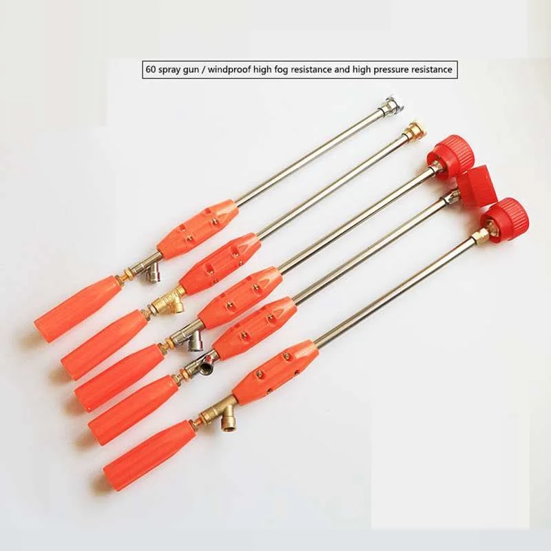 Description Picture 3 of item60cm Spray Gun High Pressure Trees Sprayer Copper Nozzle Atomizing Electric Sprayer Fittings Mist Projector Waterproof High Fog