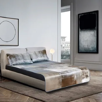 Cowhide Summer Cooling Mat Kit For Bed Pillowcase Anti-mite Anti-Bacteria Mattress Cover Luxury Bedding Set Bedroom Modern Style
Cowhide Summer Cooling Mat Kit For Bed Pillowcase Anti-mite Anti-Bacteria Mattress Cover Luxury Bedding Set Bedroom Modern Style