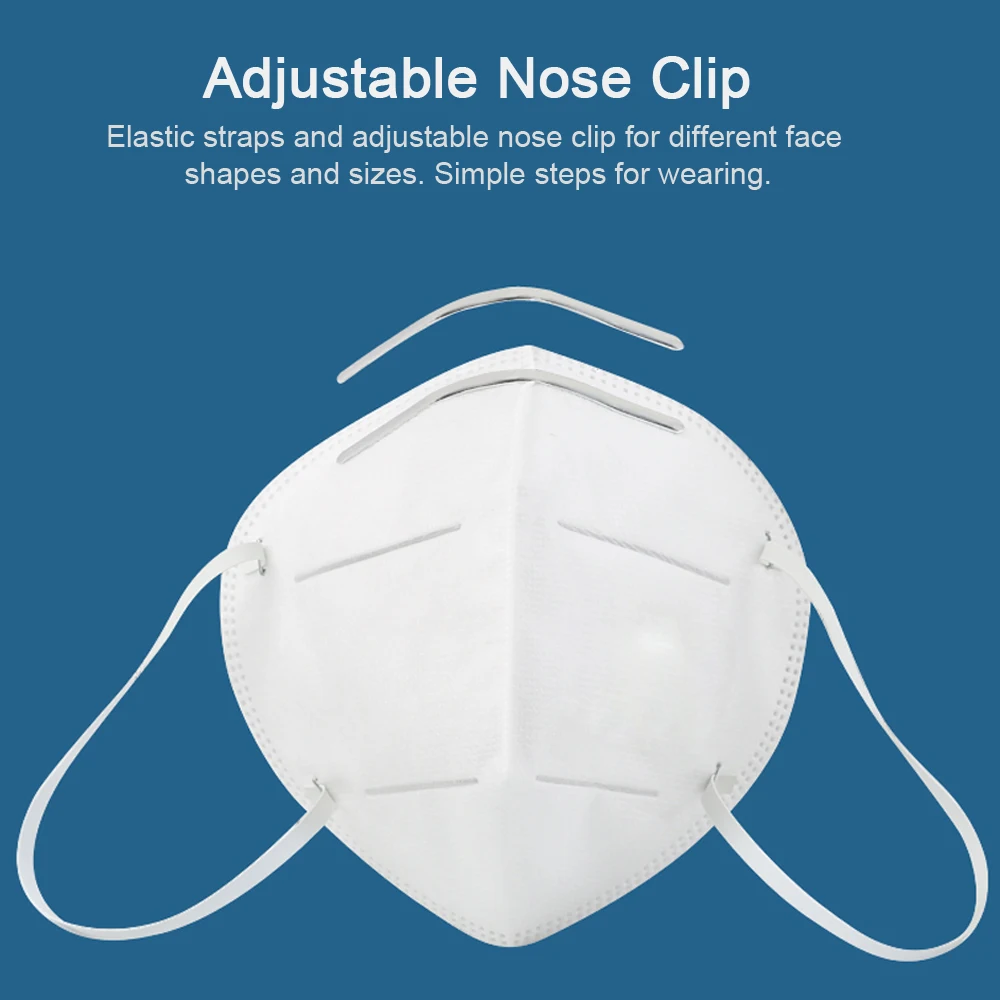 10PCS KN95 Mask Respirator Protective Safety Face Masks 95% Filtration for Dust Particulate Pollution N95 Mask Protection CE
10PCS KN95 Mask Respirator Protective Safety Face Masks 95% Filtration for Dust Particulate Pollution N95 Mask Protection CE