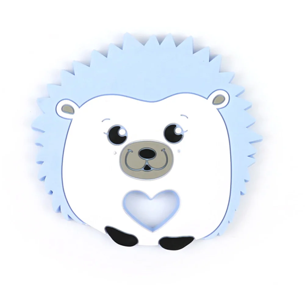 Baby Silicone Teethers DIY Cartoon Animal Hedgehog Teether BPA Free Infant teething baby Silicone Chew Charms Toddle Teeth Toys 
Baby Silicone Teethers DIY Cartoon Animal Hedgehog Teether BPA Free Infant teething baby Silicone Chew Charms Toddle Teeth Toys
