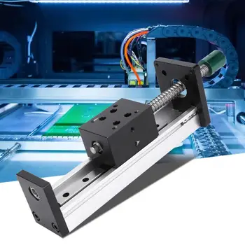 linear guide Aluminum Alloy Linear Guide Rail Slide Ball Screw Motion Table 600mm Effective Stroke linear bearing
linear guide Aluminum Alloy Linear Guide Rail Slide Ball Screw Motion Table 600mm Effective Stroke linear bearing