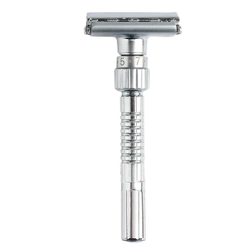 ABVP Classic Handle Razor Double-Edged Butterfly Twisted Opening T-Shaped 9-Speed Radical Adjustment Front Razor Unisex Sent 5 B 
ABVP Classic Handle Razor Double-Edged Butterfly Twisted Opening T-Shaped 9-Speed Radical Adjustment Front Razor Unisex Sent 5 B