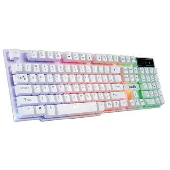 X100 Professional Backlight Keyboard Ergonomic Usb Wired Gamer Led Gaming Gamer Keyboard For Pc Computer
X100 Professional Backlight Keyboard Ergonomic Usb Wired Gamer Led Gaming Gamer Keyboard For Pc Computer