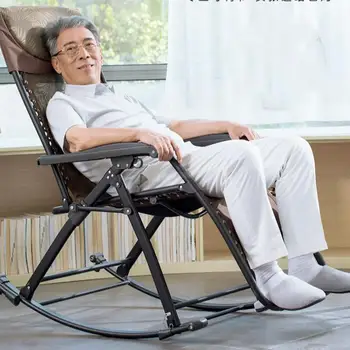 Senior Rocking Chair High Back Armchair with Headrest for Elderly Portable Chaise Lounge Versatile Garden/Outdoor Furniture
Senior Rocking Chair High Back Armchair with Headrest for Elderly Portable Chaise Lounge Versatile Garden/Outdoor Furniture