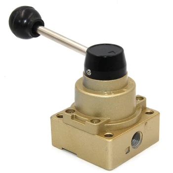 HV-200D 3 Position 3 Way G1/4 Inch Hand Lever Valve Manual Directional Valve Mechanical Control Valve
HV-200D 3 Position 3 Way G1/4 Inch Hand Lever Valve Manual Directional Valve Mechanical Control Valve