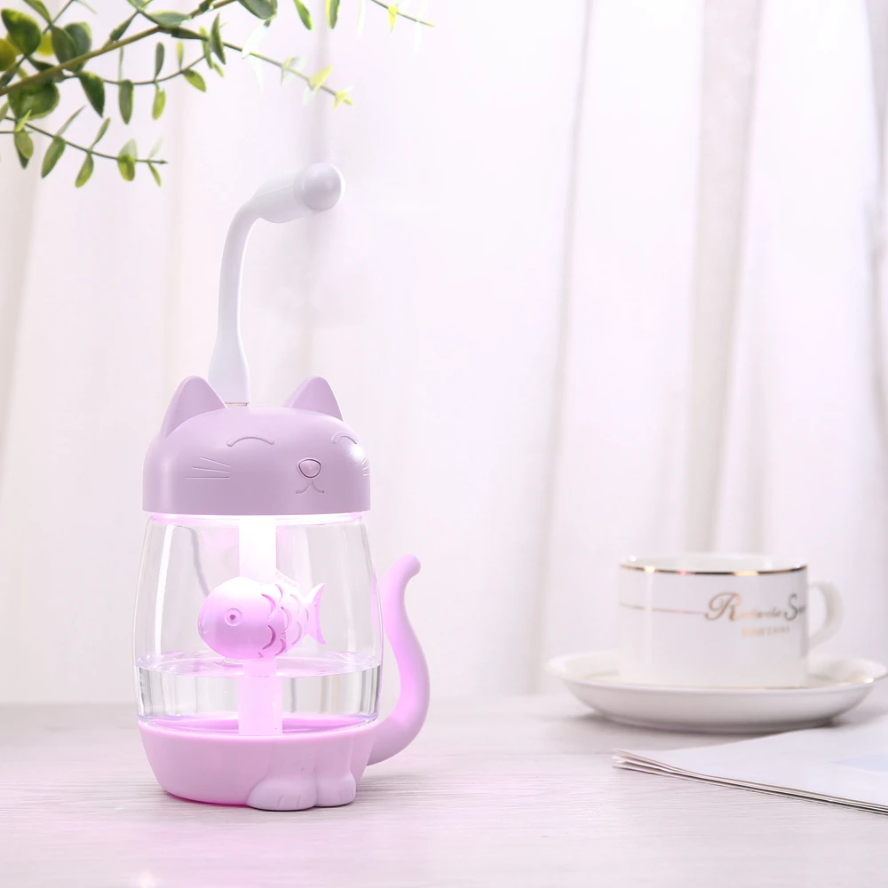 3 in 1 350ML USB Air Humidifier Aroma Diffuser Ultrasonic Adorable Mini Humidifier With LED Light Mini USB Fan for Home office
3 in 1 350ML USB Air Humidifier Aroma Diffuser Ultrasonic Adorable Mini Humidifier With LED Light Mini USB Fan for Home office