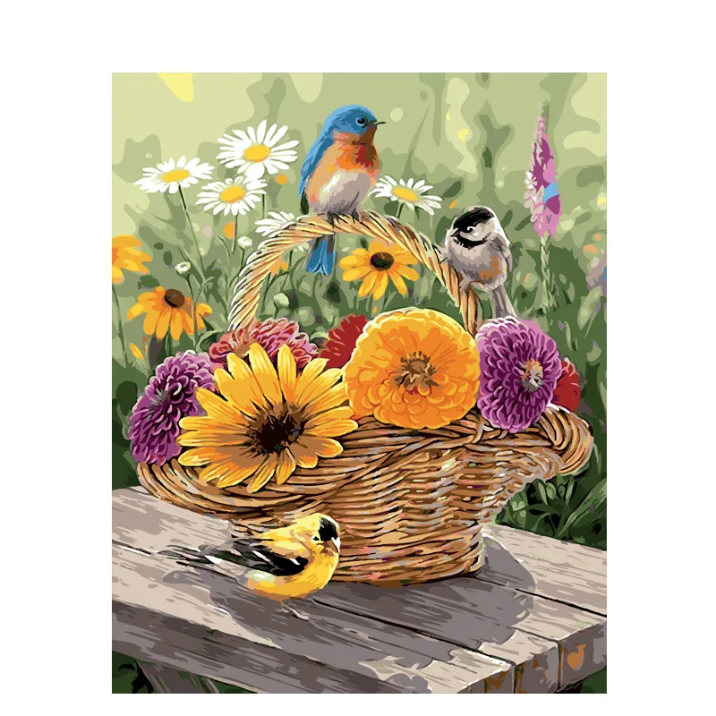 GATYZTORY Paint By Numbers For Adults Children DIY HandPainted Oil Painting Birds And Flowers Picture Paint Home Decoration
GATYZTORY Paint By Numbers For Adults Children DIY HandPainted Oil Painting Birds And Flowers Picture Paint Home Decoration