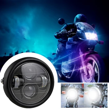 DC 12-24V Motorcycle Headlight Motorbike Upper Low Beam Flash Motos LED Waterproof Driving car Fog Spot Head Light Lamp White
DC 12-24V Motorcycle Headlight Motorbike Upper Low Beam Flash Motos LED Waterproof Driving car Fog Spot Head Light Lamp White