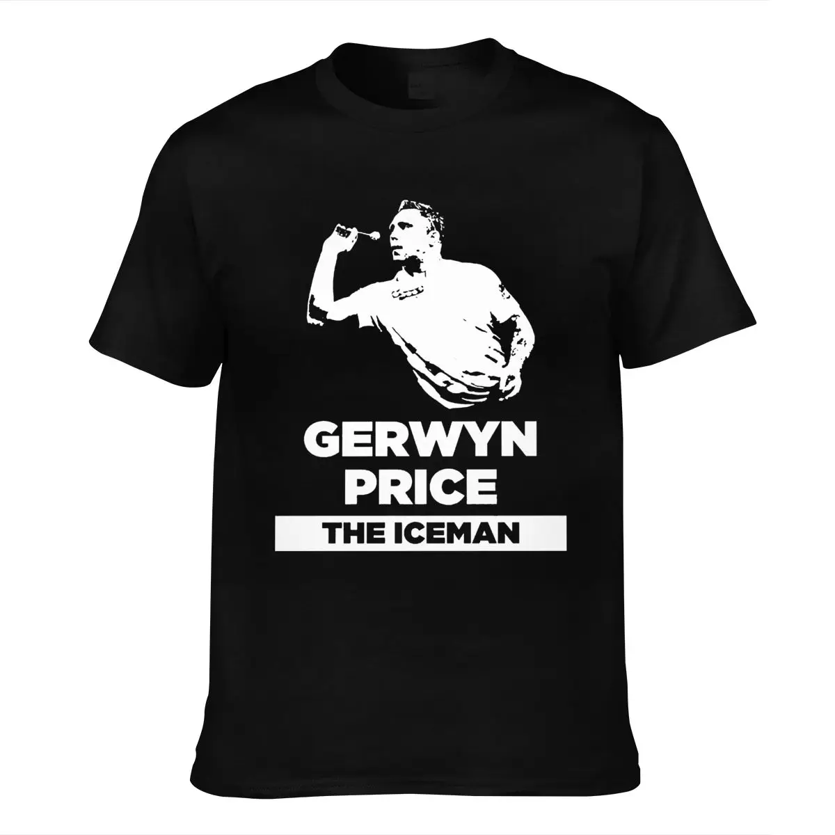 

Gerwyn Price Wales The Iceman Darts Red T-shirt Unisex S-XL UNOFFICIAL Print Casual Cotton Short O-neck Cn(origin) Worsted