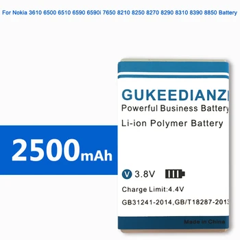 GUKEEDIANZI BLB-2 Mobile Phone Battery For Nokia 3610 5210 6500 6510 6590 6590i 7650 8210 8250 8270 8290 8310 8390 8850
GUKEEDIANZI BLB-2 Mobile Phone Battery For Nokia 3610 5210 6500 6510 6590 6590i 7650 8210 8250 8270 8290 8310 8390 8850