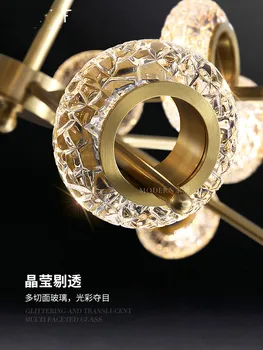 Modern minimalist light luxury LED chandelier living room chandelier Nordic style crystal lamps bedroom dining room chandelier
Modern minimalist light luxury LED chandelier living room chandelier Nordic style crystal lamps bedroom dining room chandelier