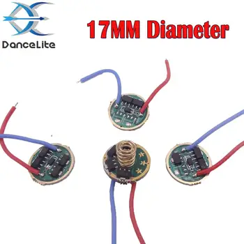 1PC 17mm AMC7135x2x3x4x6x8x10x12 1-MODE(on/off) Driver Board Flashlight Circuit Board (700mA-4200mA)
1PC 17mm AMC7135x2x3x4x6x8x10x12 1-MODE(on/off) Driver Board Flashlight Circuit Board (700mA-4200mA)