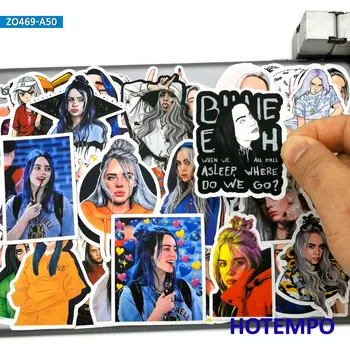 50pcs American Singer Star Billie Fashion Artist Style Stickers Bad Guy for Mobile Phone Laptop Luggage Skateboard Decal Sticker
50pcs American Singer Star Billie Fashion Artist Style Stickers Bad Guy for Mobile Phone Laptop Luggage Skateboard Decal Sticker