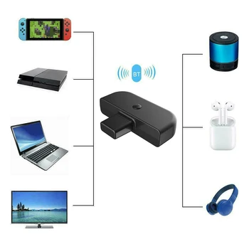 USB Type C Bluetooth 5.0 Audio Transmitter Wireless Adapter for Nintendo Switch / Lite PS4 PC
USB Type C Bluetooth 5.0 Audio Transmitter Wireless Adapter for Nintendo Switch / Lite PS4 PC
