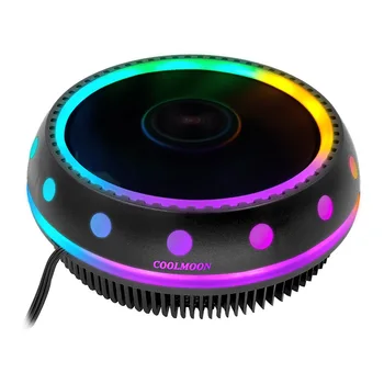 UFOX radiator desktop computer CPU radiator color luminous mute universal CPU fan
UFOX radiator desktop computer CPU radiator color luminous mute universal CPU fan