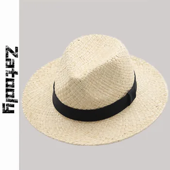 2020 Weave Women Summer Beach Lafite Hat Ladies Cap Fashionable Handmade Casual Flat Brim Jazz type Sun Hats for Women
2020 Weave Women Summer Beach Lafite Hat Ladies Cap Fashionable Handmade Casual Flat Brim Jazz type Sun Hats for Women