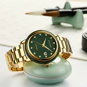 Colin Edwards automatic mechanical man watches hetian jade wholesale calendar window waterproof wrist watch manufacturer 
Colin Edwards automatic mechanical man watches hetian jade wholesale calendar window waterproof wrist watch manufacturer