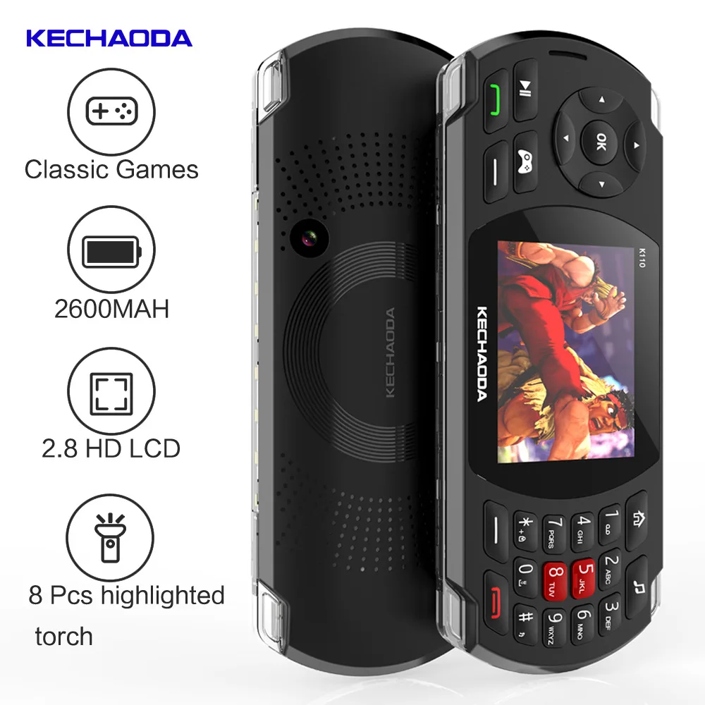 GUOPHONE K110 2.8" SC6531E 32MB 2600mAh Support 32G Game Phone 84 Models Mobile Phones Cheap Phone 2019
GUOPHONE K110 2.8" SC6531E 32MB 2600mAh Support 32G Game Phone 84 Models Mobile Phones Cheap Phone 2019