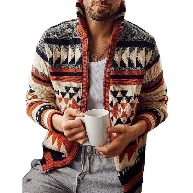 2020 Autumn Men Hooded Wool Cardigan Sweater Jumper Men Winter Fashion Patchwork Knit Outwear Coat Sweater With Pocket
2020 Autumn Men Hooded Wool Cardigan Sweater Jumper Men Winter Fashion Patchwork Knit Outwear Coat Sweater With Pocket