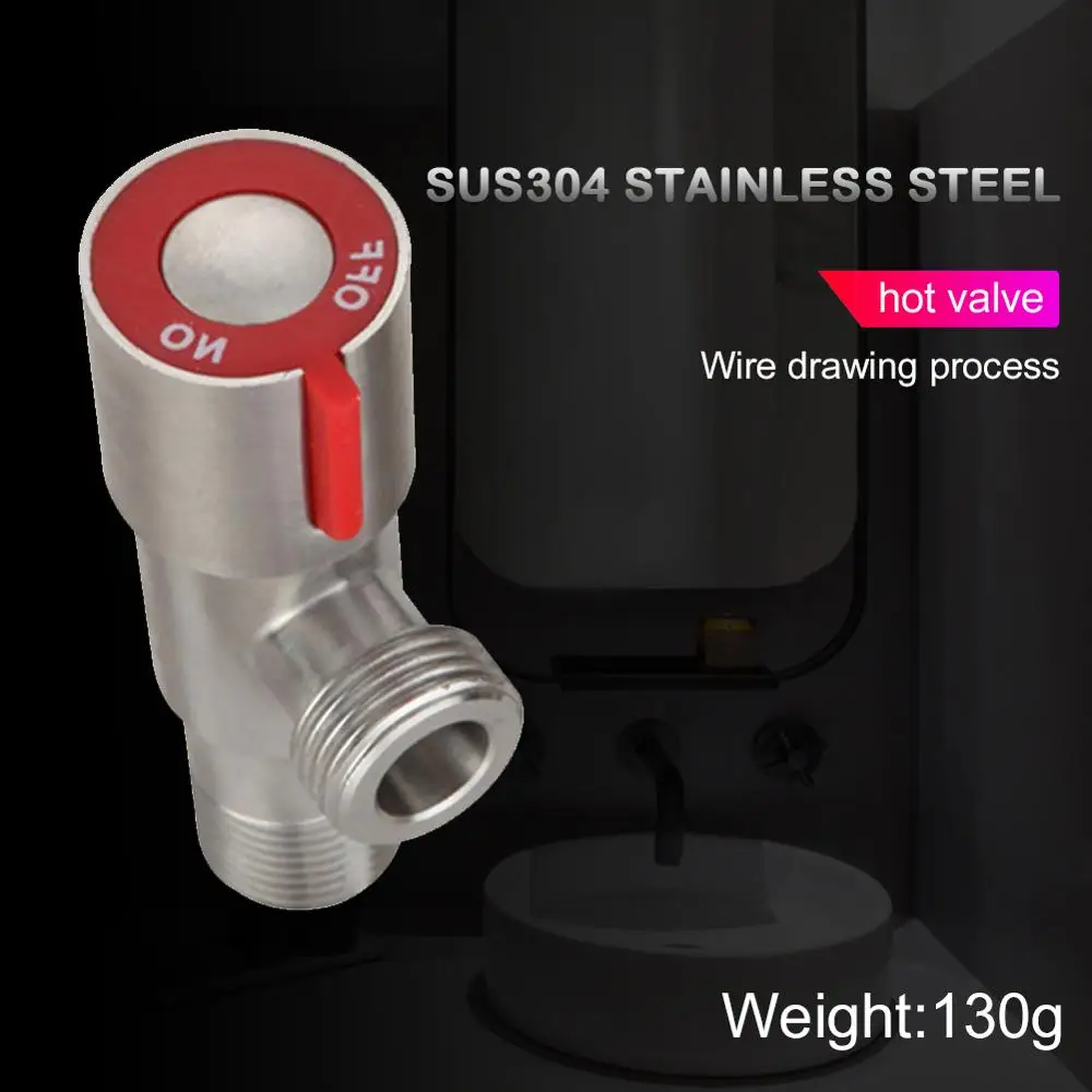 Brushed Stainless Steel 4 Point Angle Valve Bathroom Kitchen Cold and Hot Water Toilet Water Stop Angle Valve
Brushed Stainless Steel 4 Point Angle Valve Bathroom Kitchen Cold and Hot Water Toilet Water Stop Angle Valve