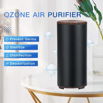 

Ozone Air Purifier Formaldehyde Removing Car Deodorization Air Ionizer USB Rechargeable Disinfection Generator Prevent Germs